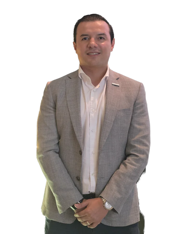 Leonardo Ramos Agudelo en un evento de Amazon Business